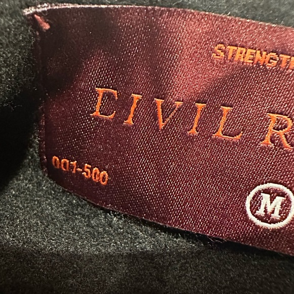 Civil Regime Black Graphic Hoodie Size Medium NWT - Picture 4 of 6